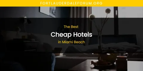 Miami Beach's Best Cheap Hotels