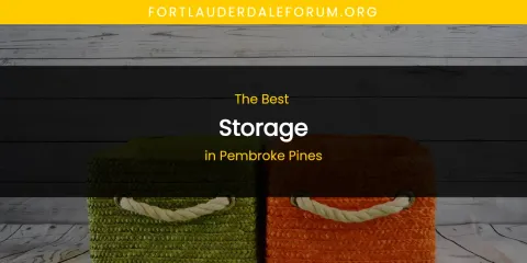 Pembroke Pines' Best Storage